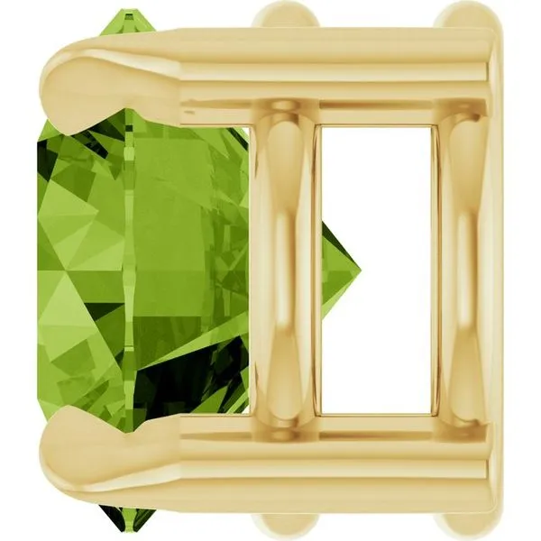 Solitaire Slide Pendant Image 3 Clater Jewelers Louisville, KY