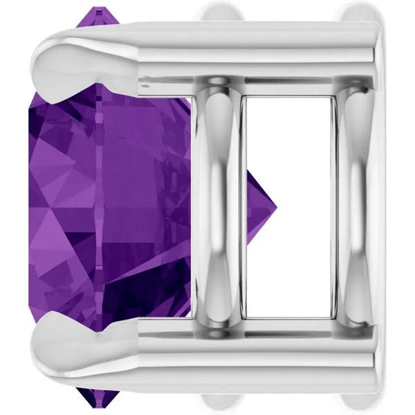 Solitaire Slide Pendant Image 3 Clater Jewelers Louisville, KY