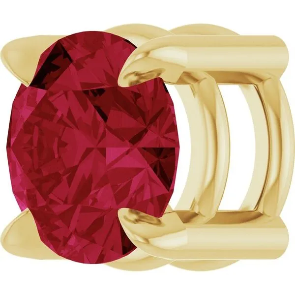 Solitaire Slide Pendant Image 2 Ellsworth Jewelers Ellsworth, ME