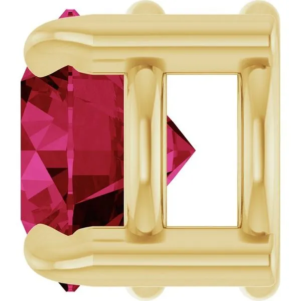 Solitaire Slide Pendant Image 3 Ellsworth Jewelers Ellsworth, ME