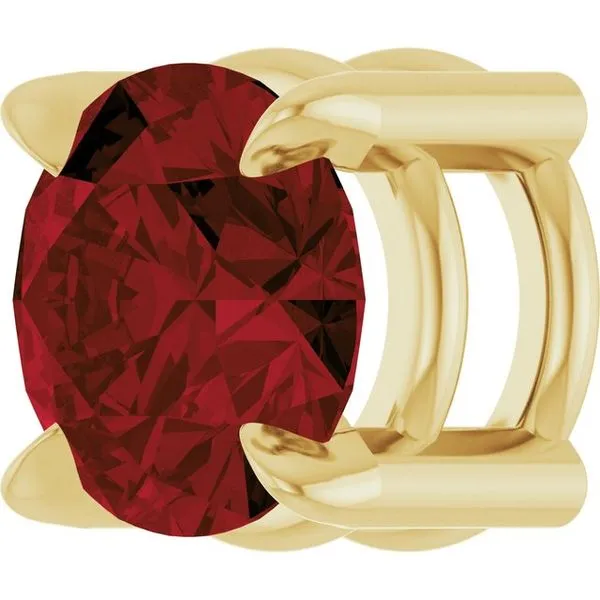 Solitaire Slide Pendant Image 2 Clater Jewelers Louisville, KY