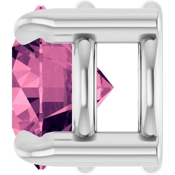 Solitaire Slide Pendant Image 3 J. West Jewelers Round Rock, TX