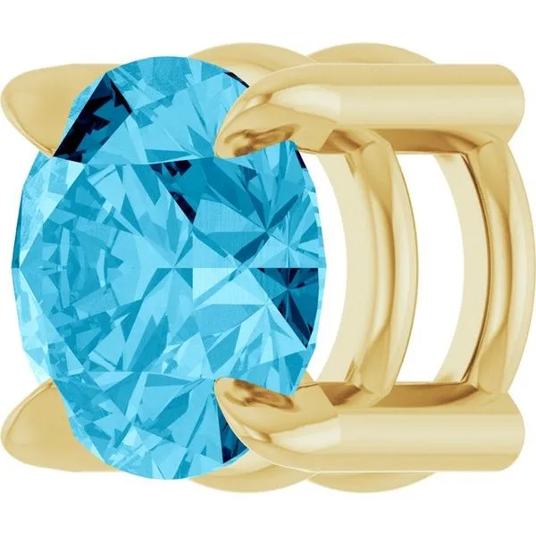 Solitaire Slide Pendant Image 2 Clater Jewelers Louisville, KY