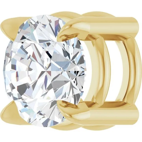 Solitaire Slide Pendant Image 2 Clater Jewelers Louisville, KY