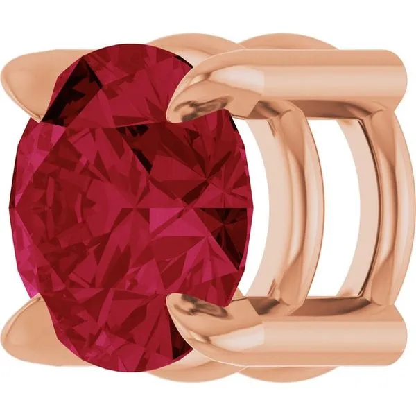 Solitaire Slide Pendant Image 2 Clater Jewelers Louisville, KY