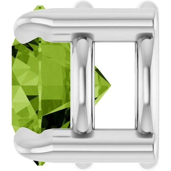 Solitaire Slide Pendant Image 3 J. West Jewelers Round Rock, TX