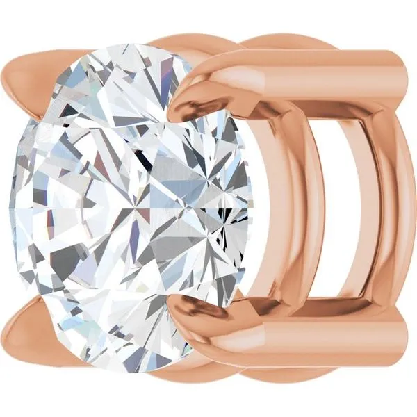 Solitaire Slide Pendant Image 2 Ellsworth Jewelers Ellsworth, ME