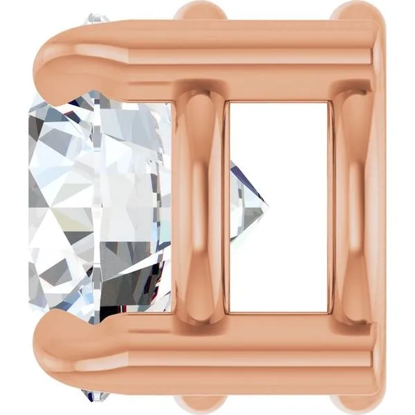 Solitaire Slide Pendant Image 3 Ellsworth Jewelers Ellsworth, ME