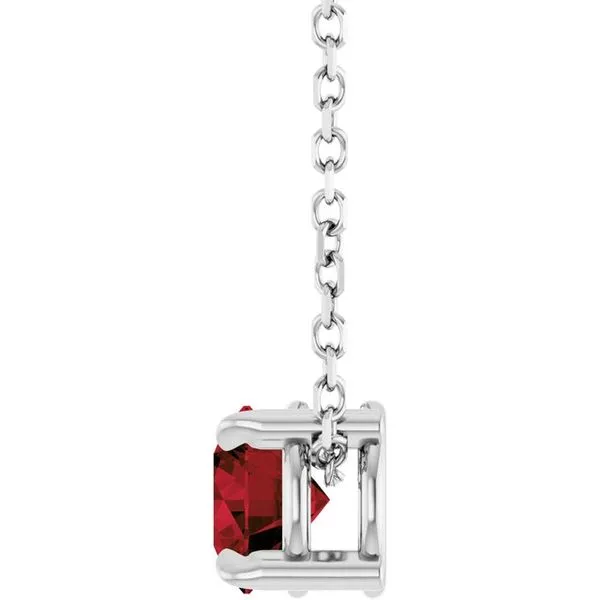 Solitaire Slide Necklace Image 3 Diny's Jewelers Middleton, WI