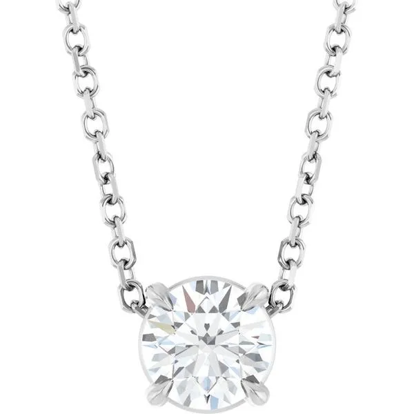 Solitaire Slide Necklace Diny's Jewelers Middleton, WI