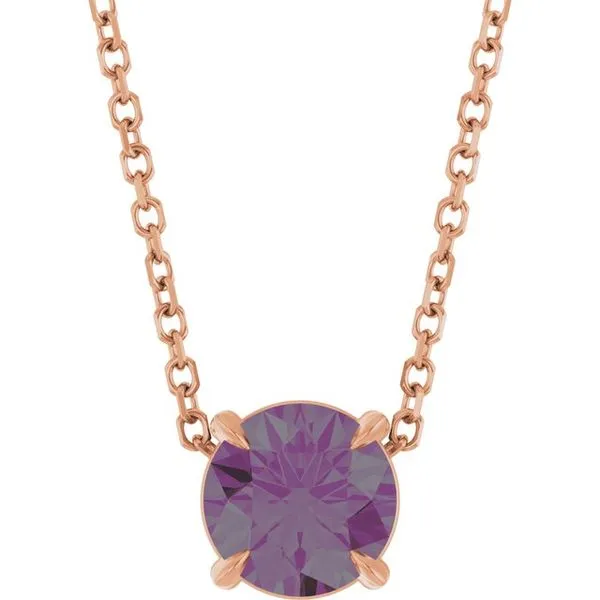 Solitaire Slide Necklace Clater Jewelers Louisville, KY