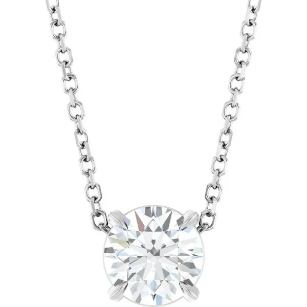 Solitaire Slide Necklace Clater Jewelers Louisville, KY