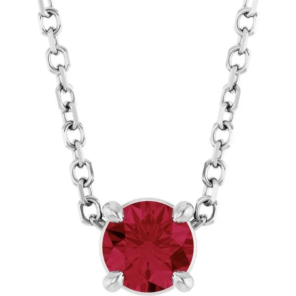 Solitaire Slide Necklace Diny's Jewelers Middleton, WI