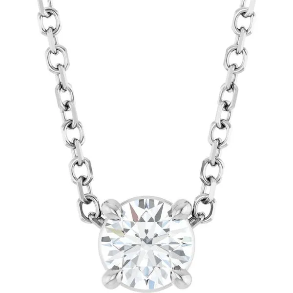Solitaire Slide Necklace Diny's Jewelers Middleton, WI
