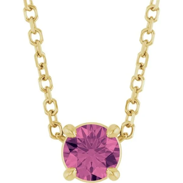 Solitaire Slide Necklace Diny's Jewelers Middleton, WI