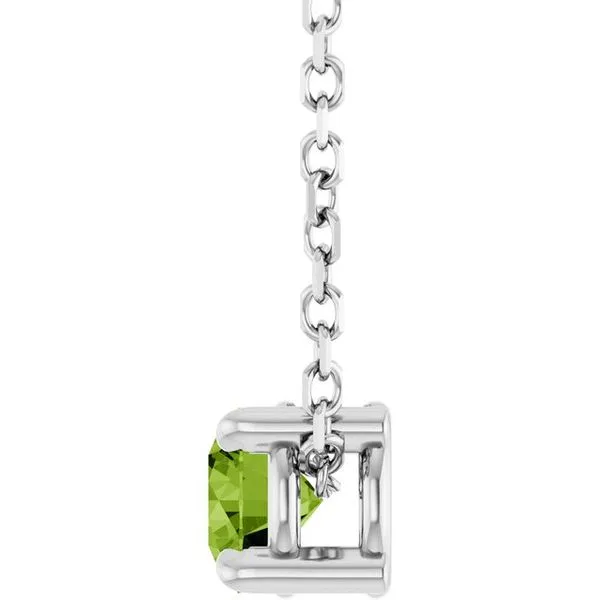 Solitaire Slide Necklace Image 3 Diny's Jewelers Middleton, WI