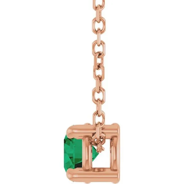 Solitaire Slide Necklace Image 3 Clater Jewelers Louisville, KY