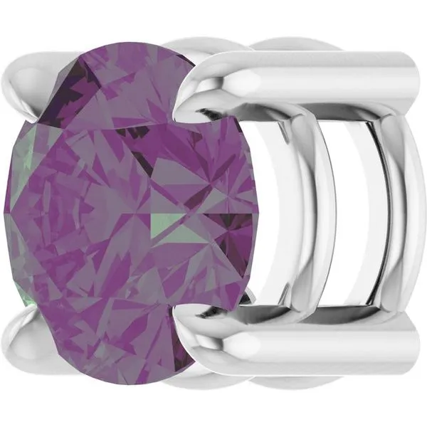 Solitaire Slide Pendant Image 2 Clater Jewelers Louisville, KY