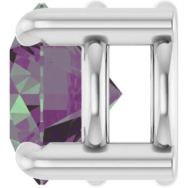 Solitaire Slide Pendant Image 3 Clater Jewelers Louisville, KY