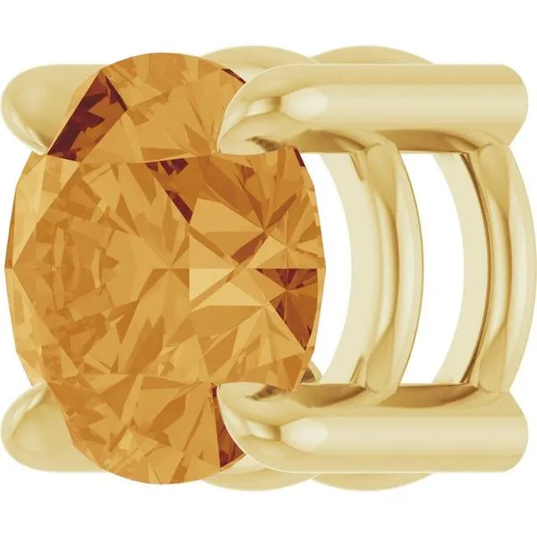 Solitaire Slide Pendant Image 2 Paul James Jewelers Angels Camp, CA