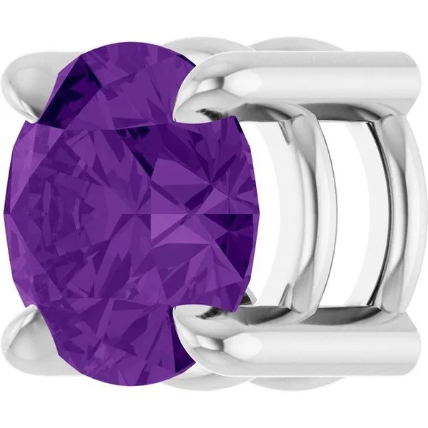 Solitaire Slide Pendant Image 2 Clater Jewelers Louisville, KY