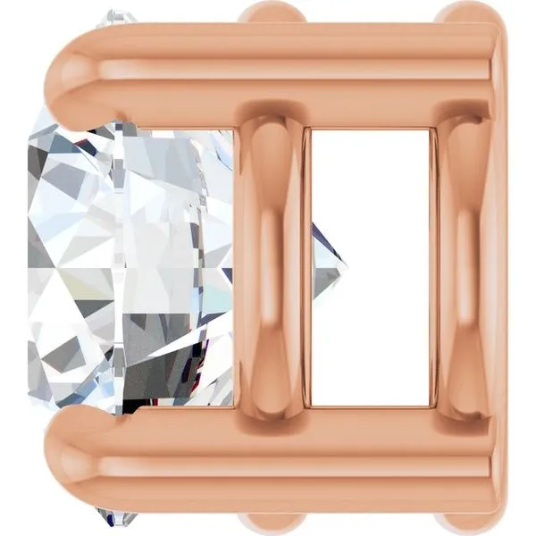 Solitaire Slide Pendant Image 3 Austin's Fine Diamonds & Jewelry Lyndhurst, NJ