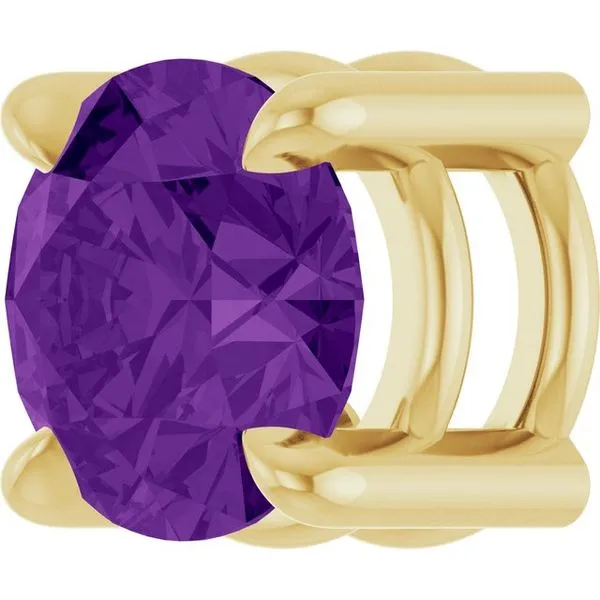 Solitaire Slide Pendant Image 2 Clater Jewelers Louisville, KY