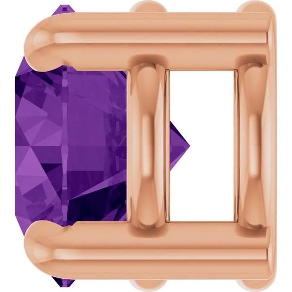 Solitaire Slide Pendant Image 3 Clater Jewelers Louisville, KY