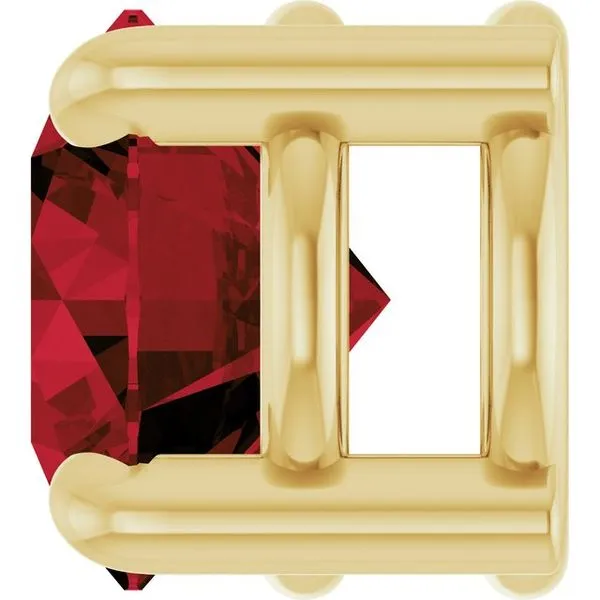 Solitaire Slide Pendant Image 3 Austin's Fine Diamonds & Jewelry Lyndhurst, NJ