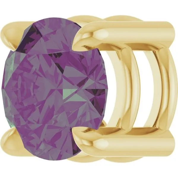 Solitaire Slide Pendant Image 2 Paul James Jewelers Angels Camp, CA