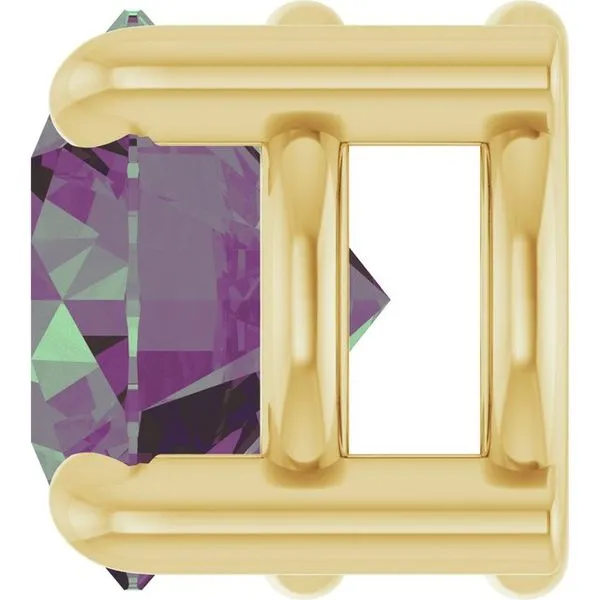 Solitaire Slide Pendant Image 3 Paul James Jewelers Angels Camp, CA