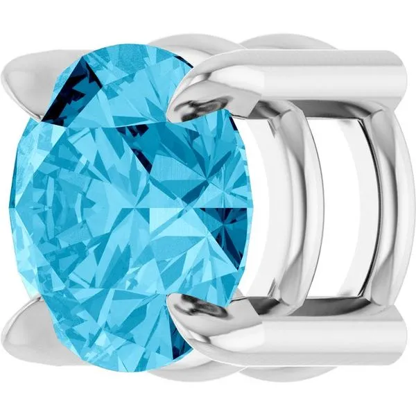 Solitaire Slide Pendant Image 2 J. West Jewelers Round Rock, TX