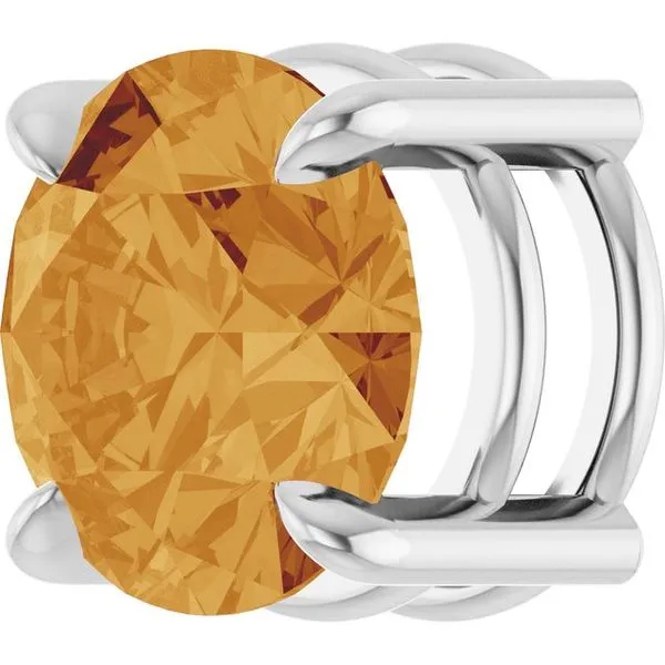 Solitaire Slide Pendant Image 2 Clater Jewelers Louisville, KY