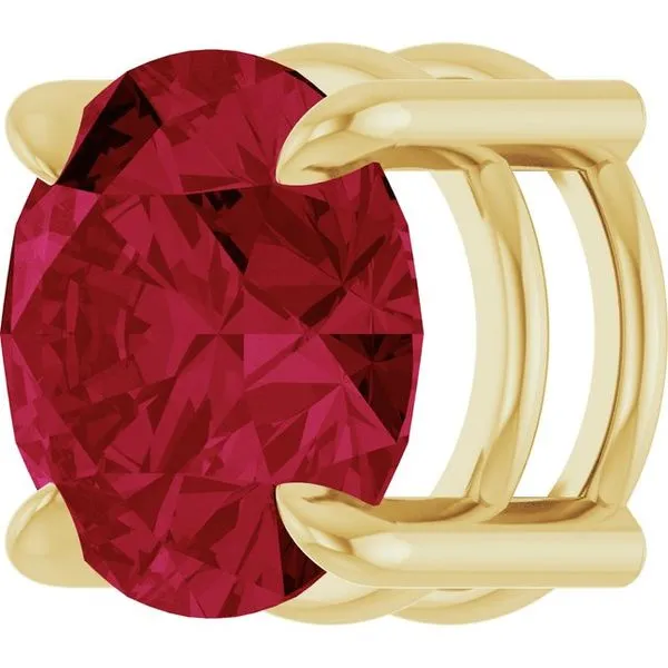 Solitaire Slide Pendant Image 2 Colonial Jewelers of Easton Easton, MD