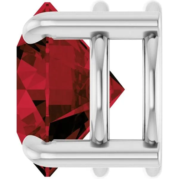 Solitaire Slide Pendant Image 3 J. West Jewelers Round Rock, TX