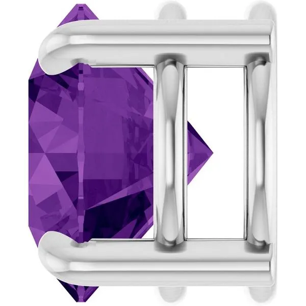 Solitaire Slide Pendant Image 3 Clater Jewelers Louisville, KY