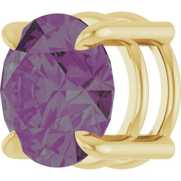 Solitaire Slide Pendant Image 2 Ellsworth Jewelers Ellsworth, ME