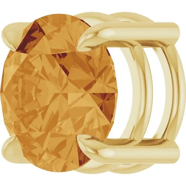 Solitaire Slide Pendant Image 2 Clater Jewelers Louisville, KY