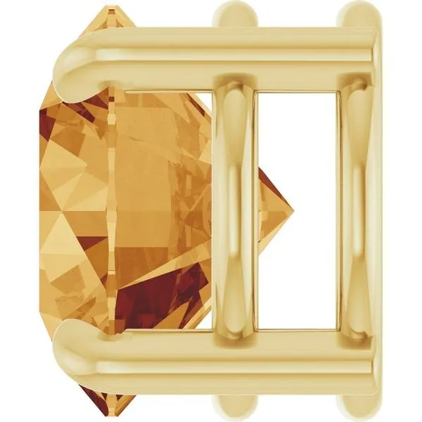 Solitaire Slide Pendant Image 3 Clater Jewelers Louisville, KY