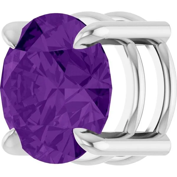 Solitaire Slide Pendant Image 2 Gysbers Jewelry Waupun, WI