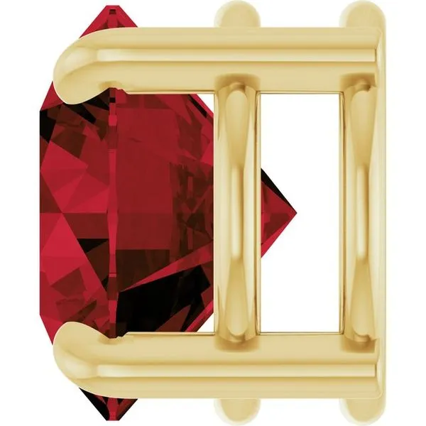 Solitaire Slide Pendant Image 3 J. West Jewelers Round Rock, TX