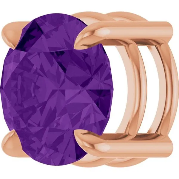 Solitaire Slide Pendant Image 2 Clater Jewelers Louisville, KY