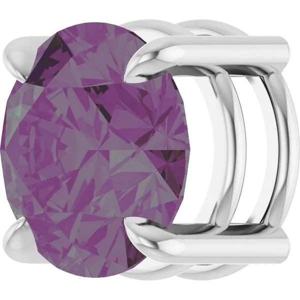 Solitaire Slide Pendant Image 2 Clater Jewelers Louisville, KY