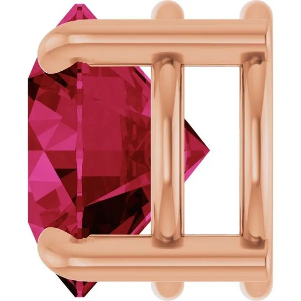 Solitaire Slide Pendant Image 3 Clater Jewelers Louisville, KY