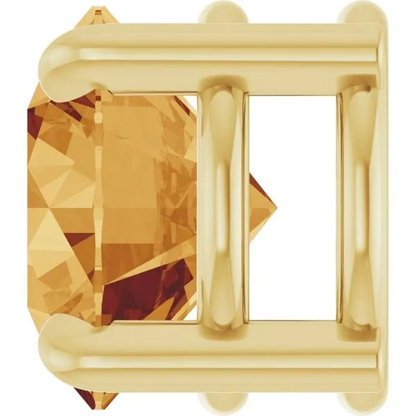 Solitaire Slide Pendant Image 3 Austin's Fine Diamonds & Jewelry Lyndhurst, NJ