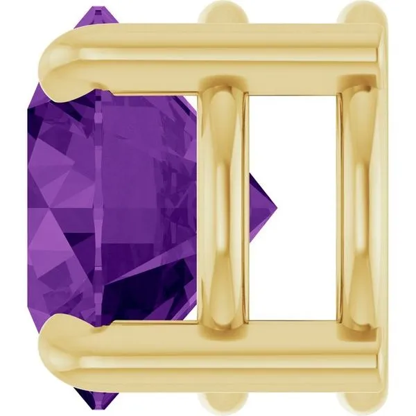 Solitaire Slide Pendant Image 3 Austin's Fine Diamonds & Jewelry Lyndhurst, NJ