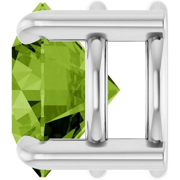 Solitaire Slide Pendant Image 3 J. West Jewelers Round Rock, TX