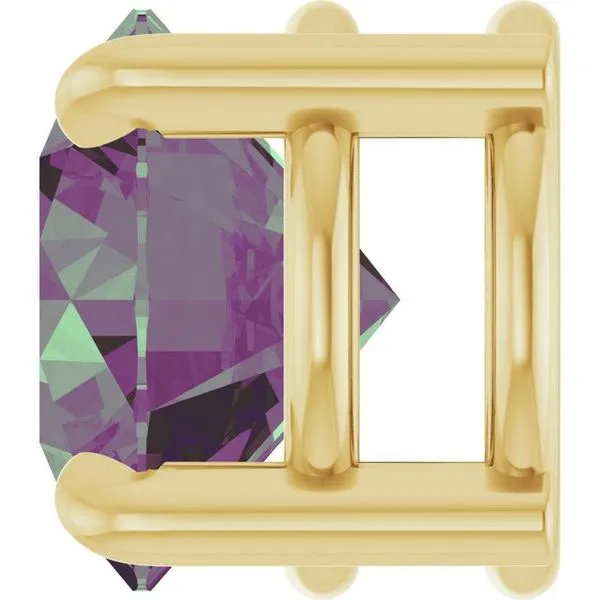 Solitaire Slide Pendant Image 3 J. West Jewelers Round Rock, TX