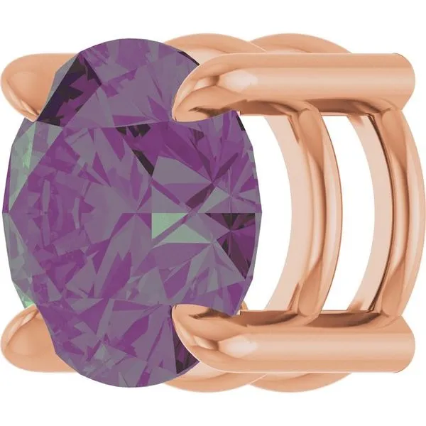 Solitaire Slide Pendant Image 2 Clater Jewelers Louisville, KY