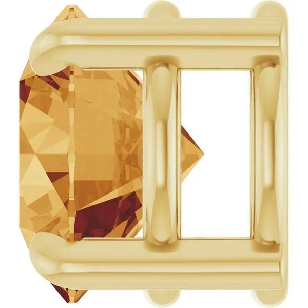 Solitaire Slide Pendant Image 3 Clater Jewelers Louisville, KY